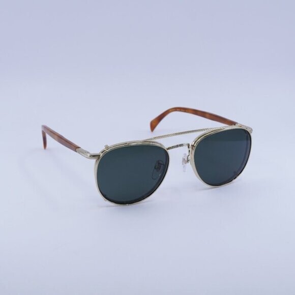 🕶️ New David Beckham DB 1144/CS 00NR UC Polarized Sunglasses with Clip-On Lens - Picture 1 of 11